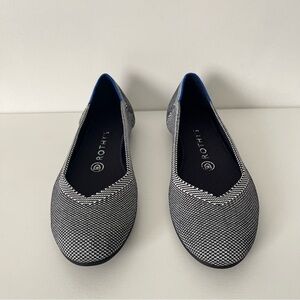 NEW Rothy’s Grey Birdseye Flats